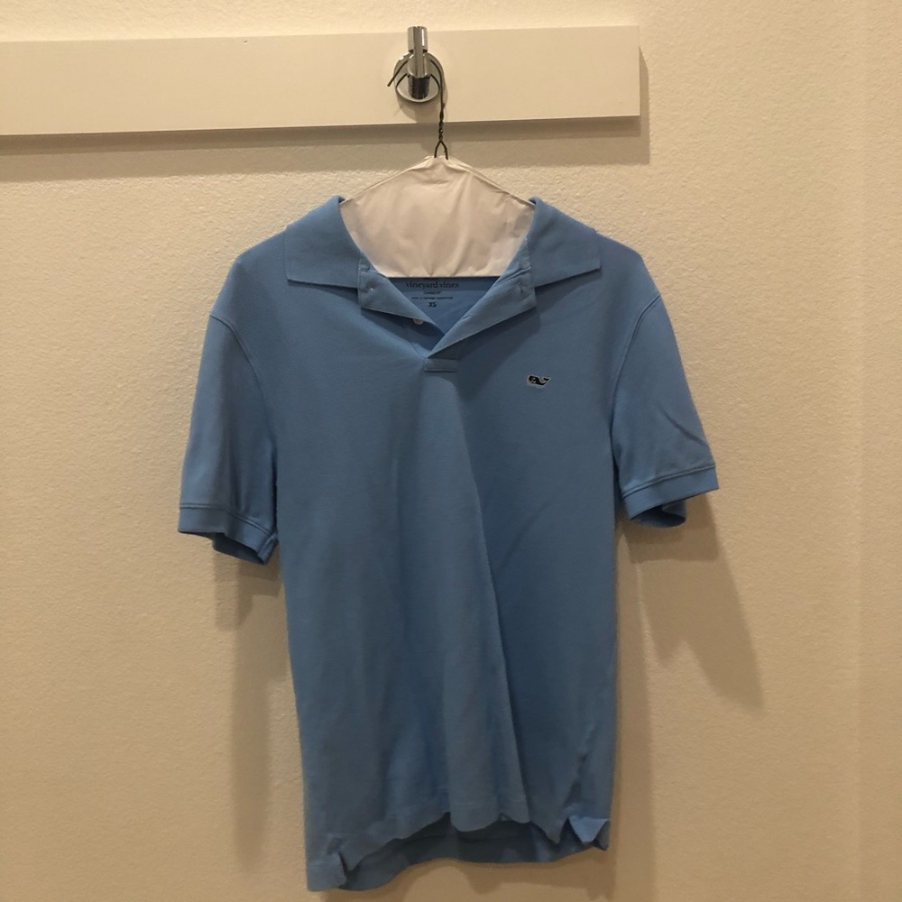 Men's Light Blue Vineyard Vines Shirt
